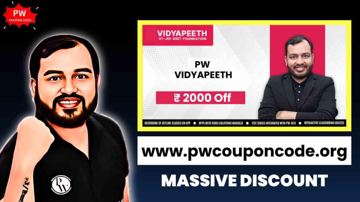 pw vidyapeeth coupon code
